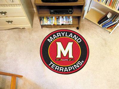 University of Maryland Terrapins 27" Roundel Mat - Click Image to Close