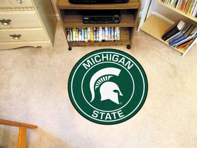 Michigan State University Spartans 27" Roundel Mat - Click Image to Close