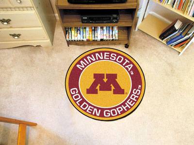 University of Minnesota Golden Gophers 27" Roundel Mat - Click Image to Close