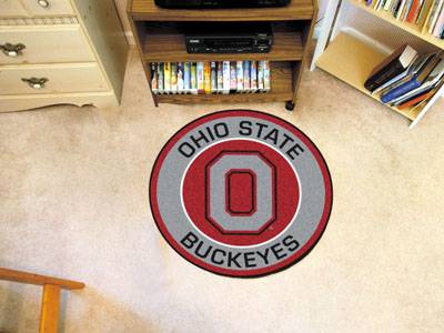 Ohio State University Buckeyes 27" Roundel Mat - Click Image to Close