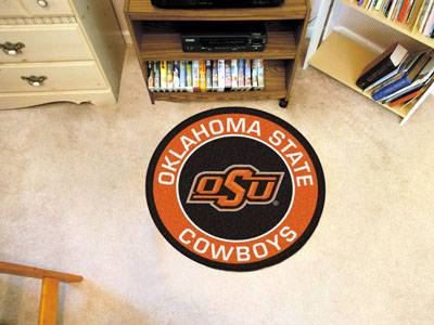 Oklahoma State University Cowboys 27" Roundel Mat - Click Image to Close