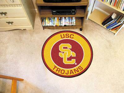 University of Southern California Trojans 27" Roundel Mat - Click Image to Close