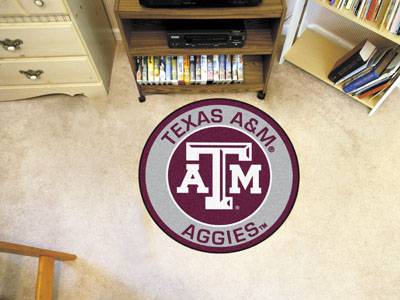 Texas A&M University Aggies 27" Roundel Mat - Click Image to Close