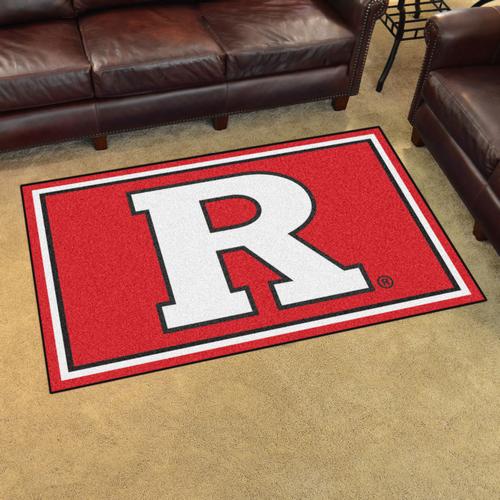 Rutgers Scarlet Knights 4x6 Rug - Click Image to Close