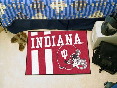 Indiana Hoosiers Starter Rug - Uniform Inspired - Click Image to Close