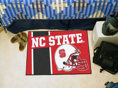 NC State Wolfpack Starter Rug - Uniform Inspired - Click Image to Close