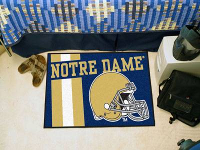 Notre Dame Fighting Irish Starter Rug - Uniform Inspired - Click Image to Close