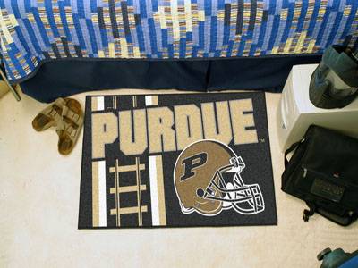 Purdue Boilermakers Starter Rug - Uniform Inspired - Click Image to Close