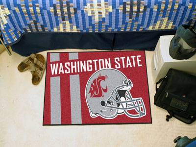 Washington State Cougars Starter Rug - Uniform Inspired - Click Image to Close