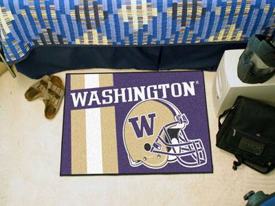 Washington Huskies Starter Rug - Uniform Inspired - Click Image to Close