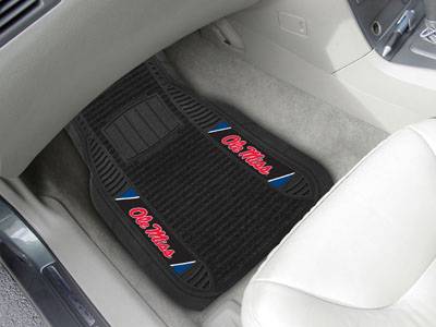 University of Mississippi Rebels Deluxe Car Floor Mats - Click Image to Close