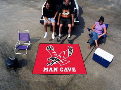 Eastern Washington Eagles Man Cave Tailgater Rug - Red - Click Image to Close