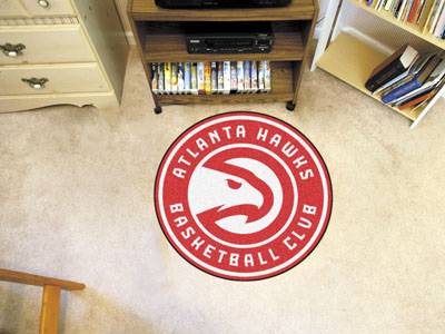 Atlanta Hawks 27" Roundel Mat - Click Image to Close