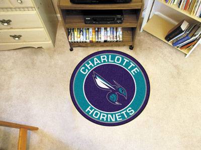Charlotte Hornets 27" Roundel Mat - Click Image to Close