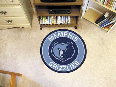 Memphis Grizzlies 27" Roundel Mat - Click Image to Close