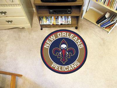 New Orleans Pelicans 27" Roundel Mat - Click Image to Close