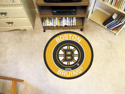 Boston Bruins 27" Roundel Mat - Click Image to Close