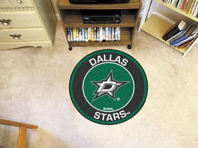 Dallas Stars 27" Roundel Mat - Click Image to Close