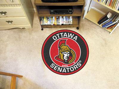 Ottawa Senators 27" Roundel Mat - Click Image to Close