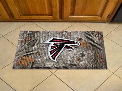 Atlanta Falcons Scraper Floor Mat - 19" x 30" Camo - Click Image to Close