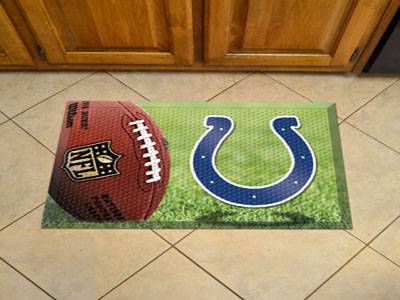 Indianapolis Colts Scraper Floor Mat - 19" x 30" - Click Image to Close