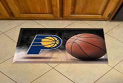 Indiana Pacers Scraper Floor Mat - 19" x 30" - Click Image to Close