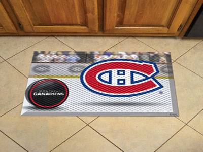 Montreal Canadiens Scraper Floor Mat - 19" x 30" - Click Image to Close