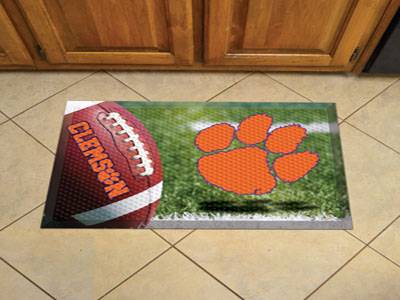 Clemson University Tigers Scraper Floor Mat - 19" x 30" - Click Image to Close