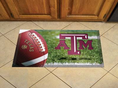 Texas A&M University Aggies Scraper Floor Mat - 19" x 30" - Click Image to Close