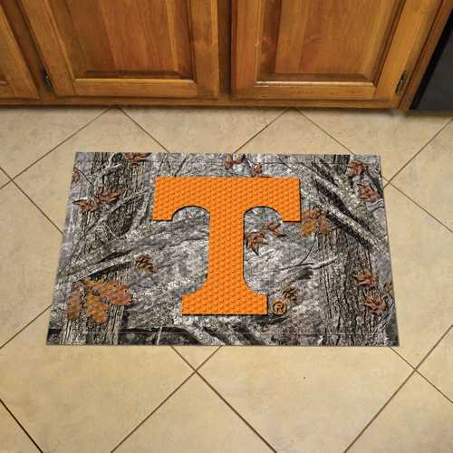 Tennessee Volunteers Scraper Floor Mat - 19" x 30" Camo - Click Image to Close