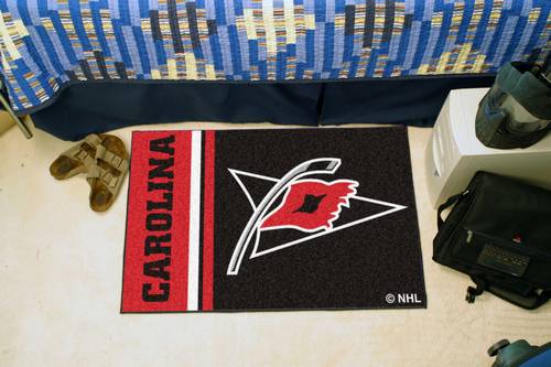 Chicago Blackhawks Starter Rug - Uniform Inspired - Click Image to Close