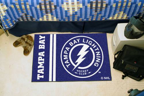 Tampa Bay Lightning Starter Rug - Uniform Inspired - Click Image to Close