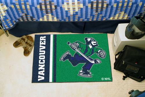 Vancouver Canucks Starter Rug - Uniform Inspired - Click Image to Close