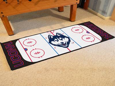 University of Connecticut Huskies Hockey Rink Runner - Click Image to Close