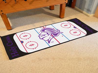 College of the Holy Cross Crusaders Hockey Rink Runner - Click Image to Close