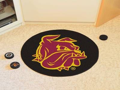 University of Minnesota Duluth Bulldogs Hockey Puck Mat - Click Image to Close