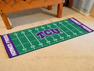 Texas Christian University Horned Frogs Football Field Runner - Click Image to Close