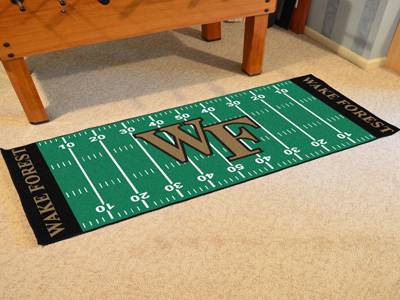 Wake Forest University Demon Deacons Football Field Runner - Click Image to Close