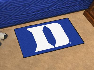 Duke University Blue Devils Starter Rug - Click Image to Close