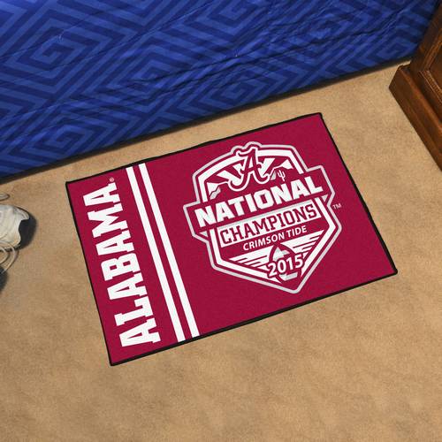 University of Alabama Crimson Tide Championship Starter Rug - Click Image to Close