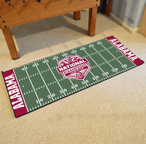 University of Alabama Championship Football Field Runner - Click Image to Close