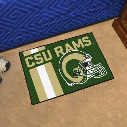 Colorado State Rams Starter Rug - Uniform Inspired - Click Image to Close