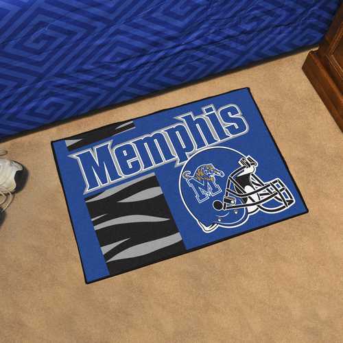 Memphis Tigers Starter Rug - Uniform Inspired - Click Image to Close