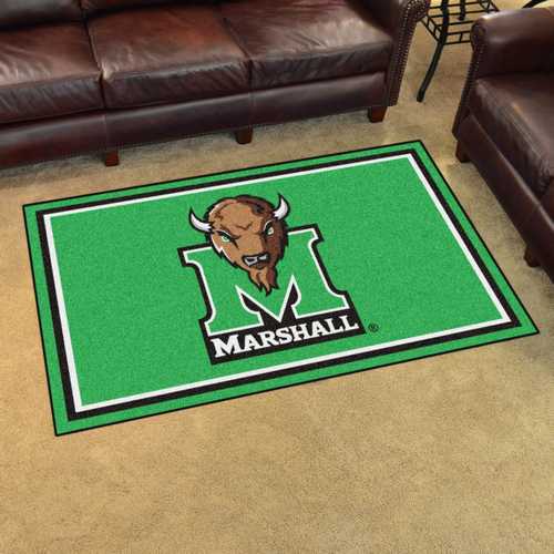 Marshall University Thundering Herd 4x6 Rug - Click Image to Close