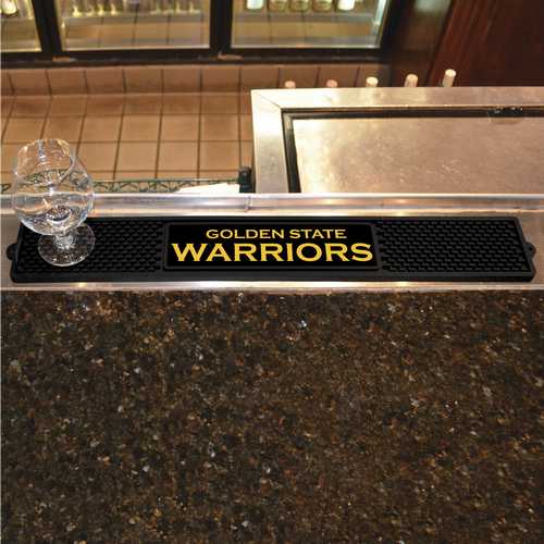 Golden State Warriors Drink/Bar Mat - Click Image to Close