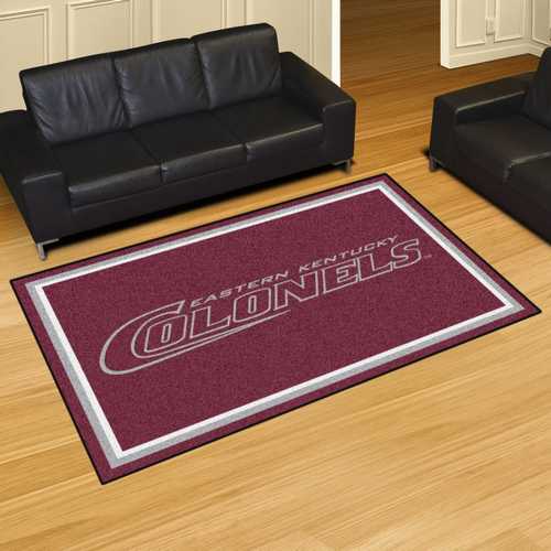 Eastern Kentucky University Colonels 5x8 Rug - Click Image to Close