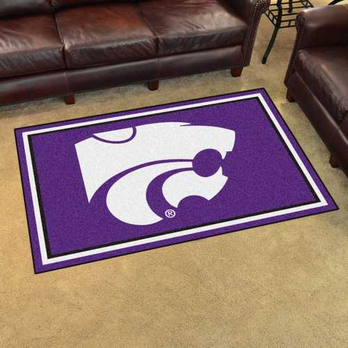 Kansas State University Wildcats 4x6 Rug - Click Image to Close