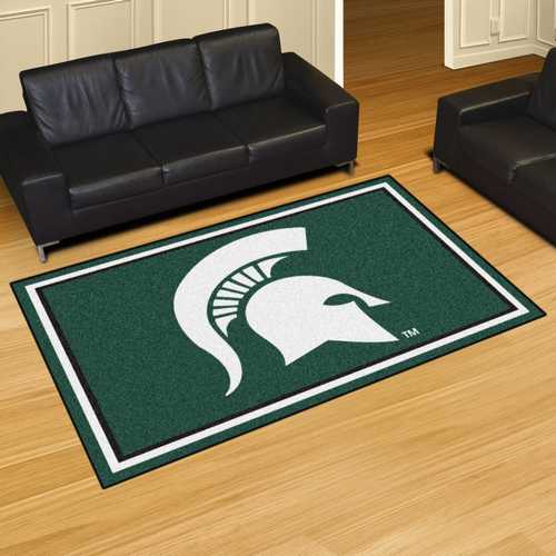 Michigan State University Spartans 5x8 Rug - Click Image to Close