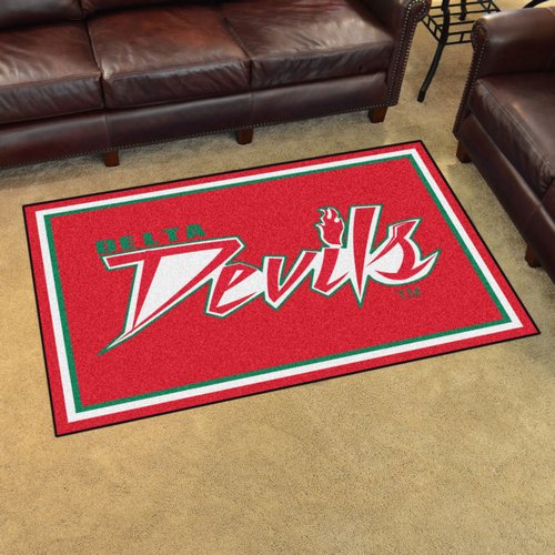 Mississippi Valley State University Delta Devils 4x6 Rug - Click Image to Close