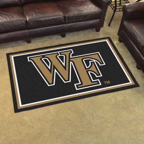 Wake Forest University Demon Deacons 4x6 Rug - Click Image to Close